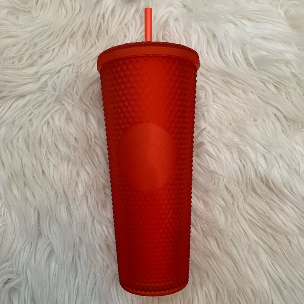 Red Studded Valentines Starbucks Tumbler 24 Oz NWT